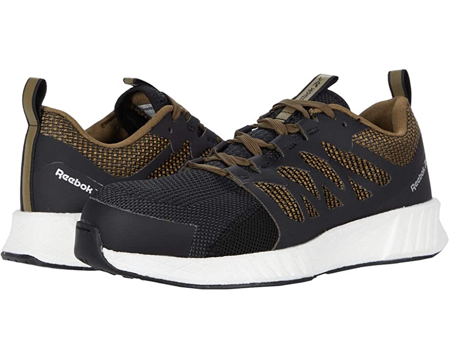 

Кроссовки Fusion Flexweave Cage Composite Toe Reebok Work, коричневый