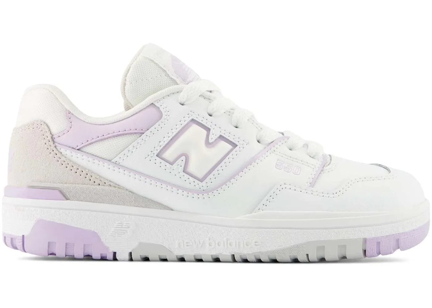 Детские кроссовки Lifestyle New Balance 550, White/Thistle