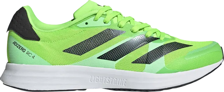 

Кроссовки Adidas Adizero RC 4 'Solar Green Black', зеленый