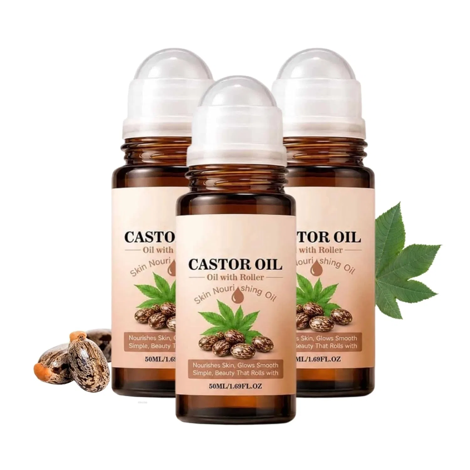 Масло для лица, волос и ногтей, NourishNur, набор 3 шт., 50 мл, 3pc