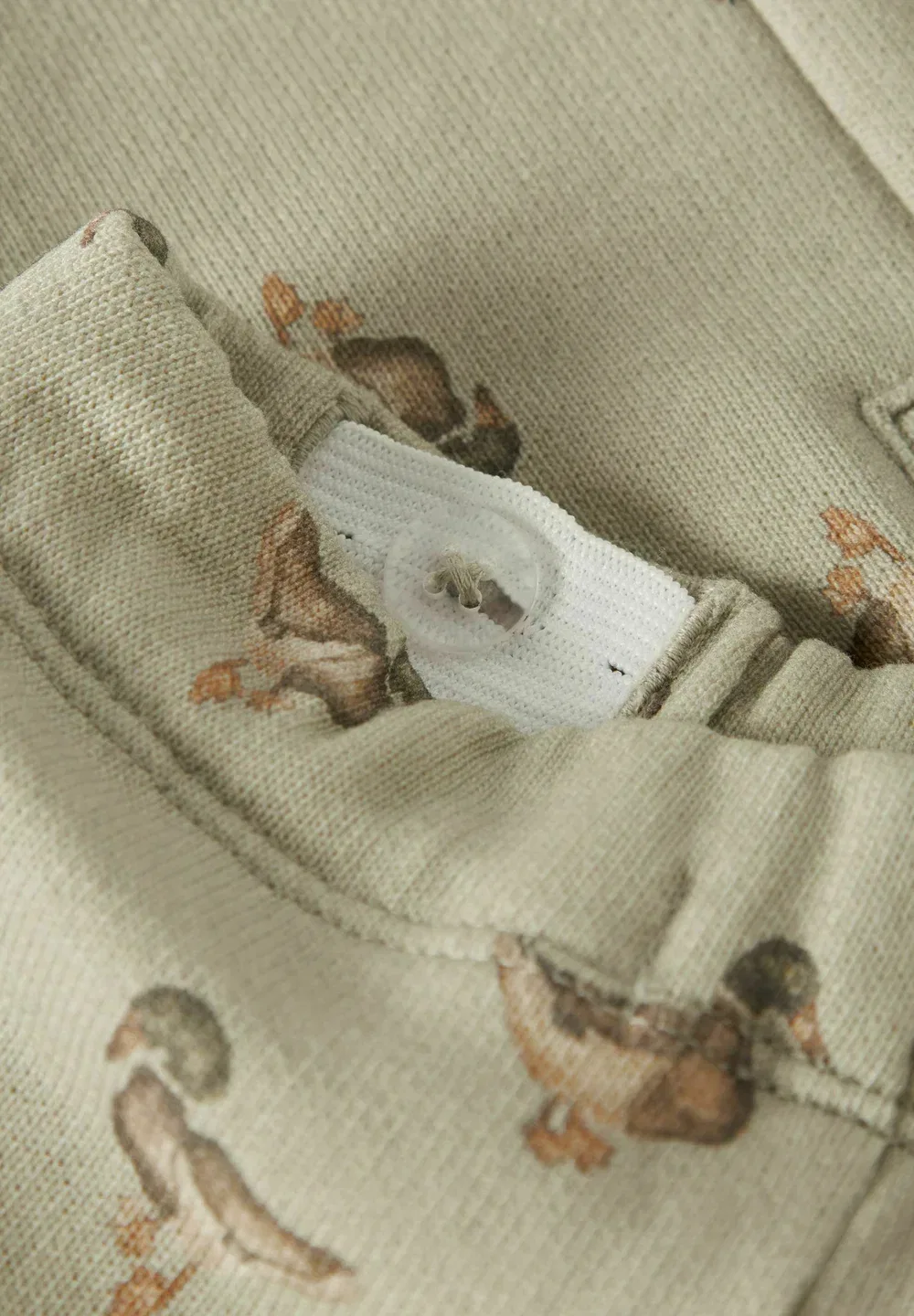 Спортивные штаны стандартного кроя - брюки Lil' Atelier, Moss Gray — фото 3