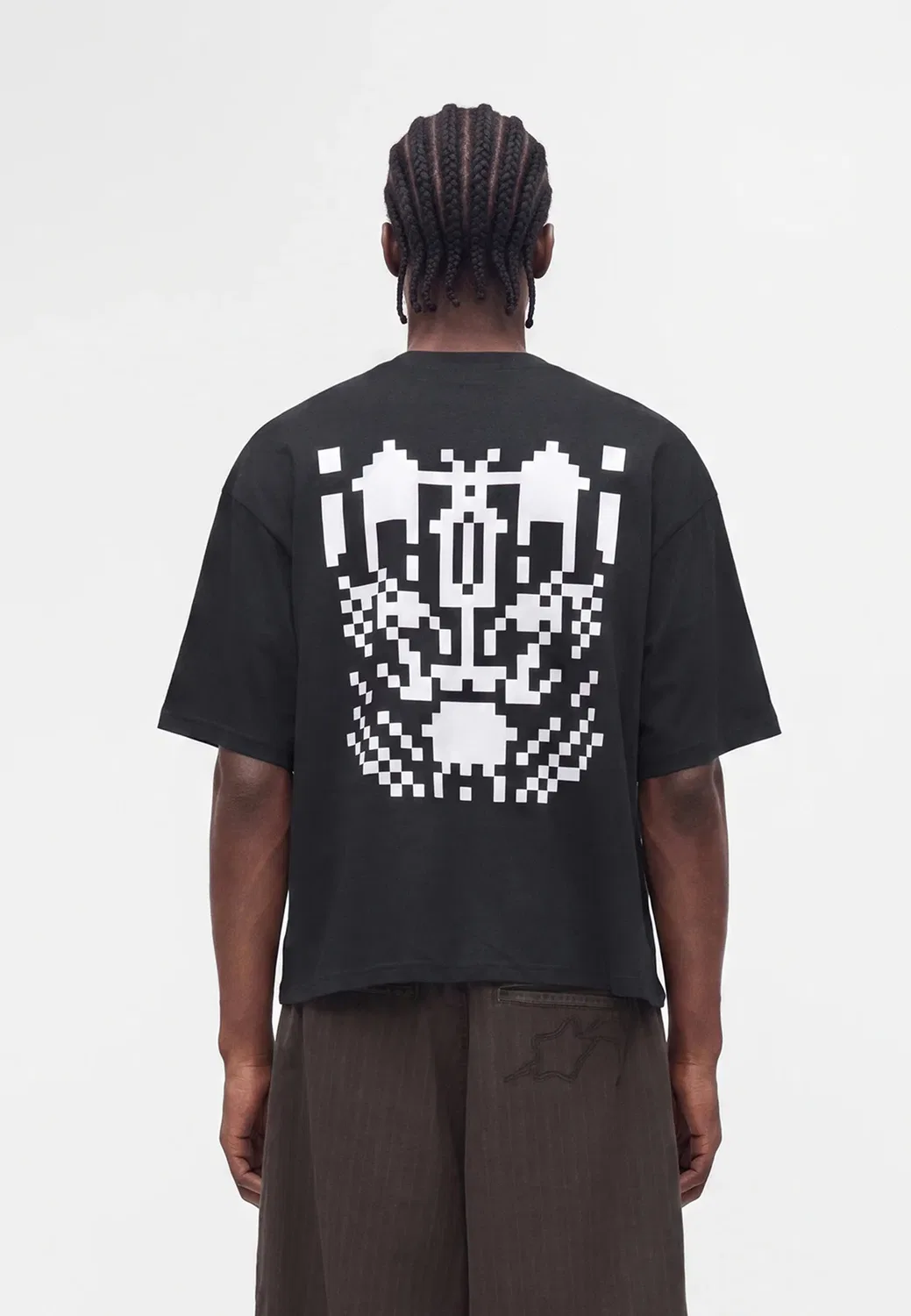 Футболка оверсайз с графическим принтом Iamisigo Adidas Originals, Black