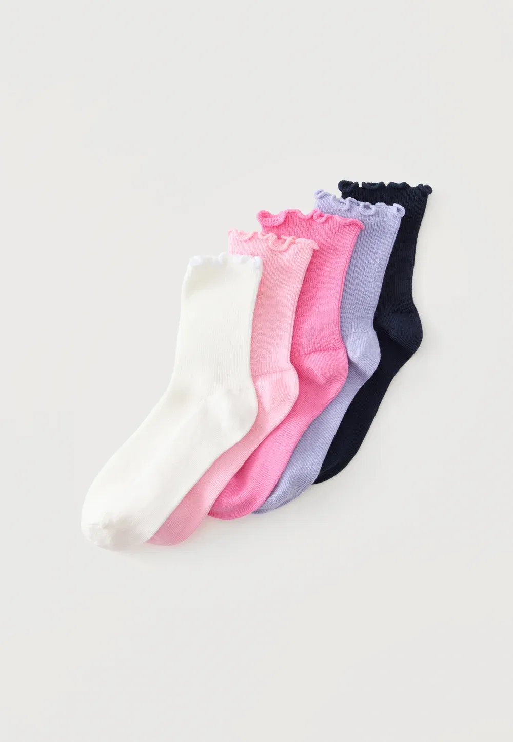 5 пар носков Friboo, Pink/Lilac/Dark Blue