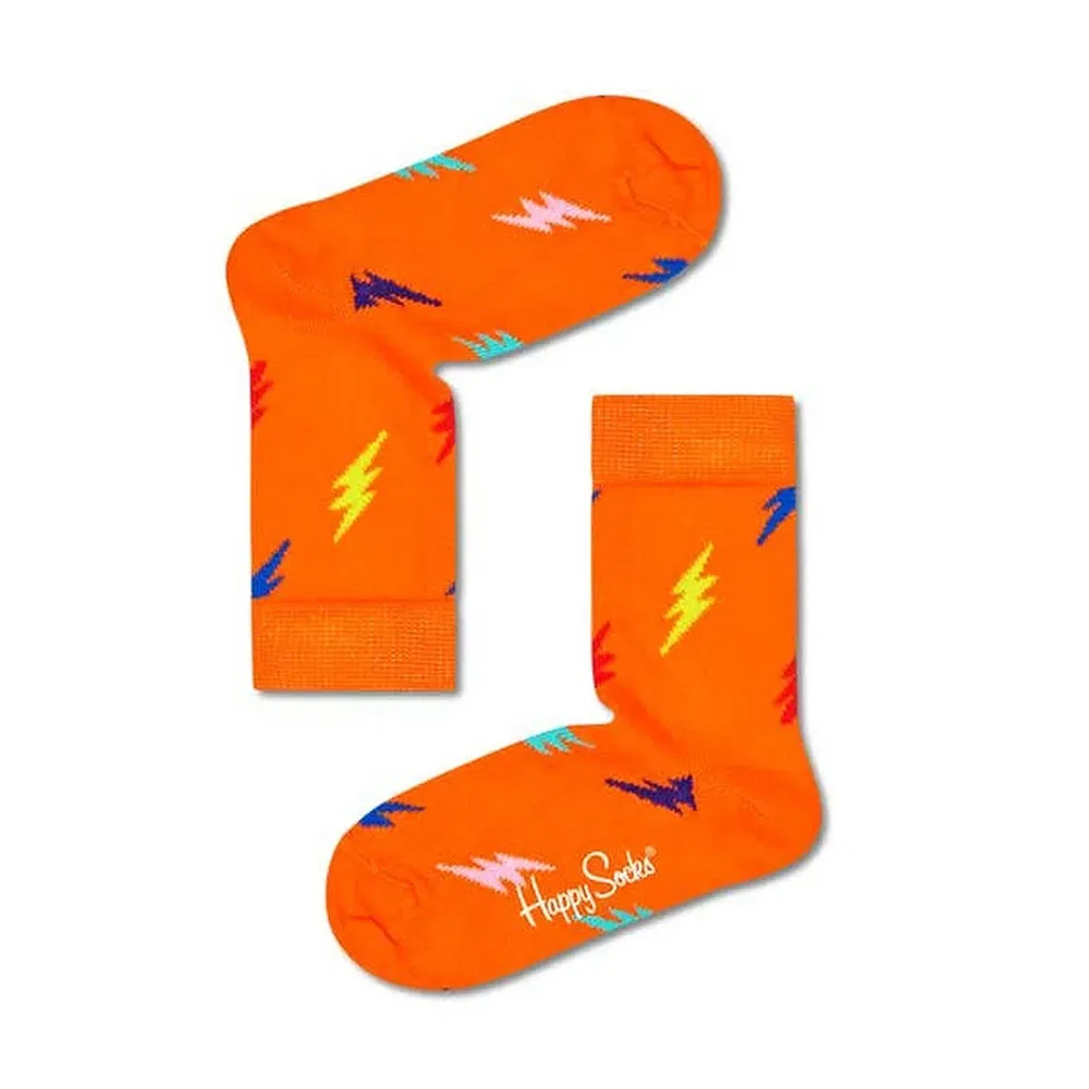 Носки Lightning Happy Socks, оранжевый