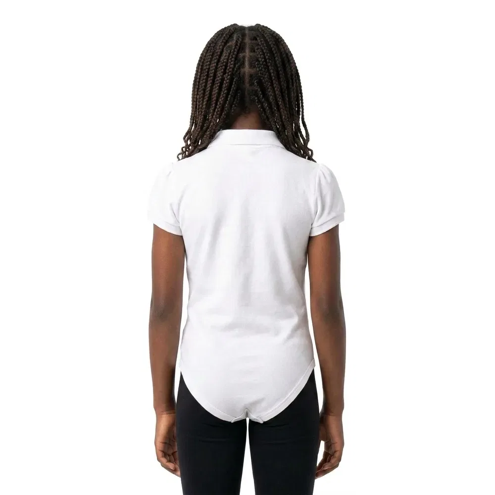 Боди с коротким рукавом Lacoste Kids, белый — фото 4
