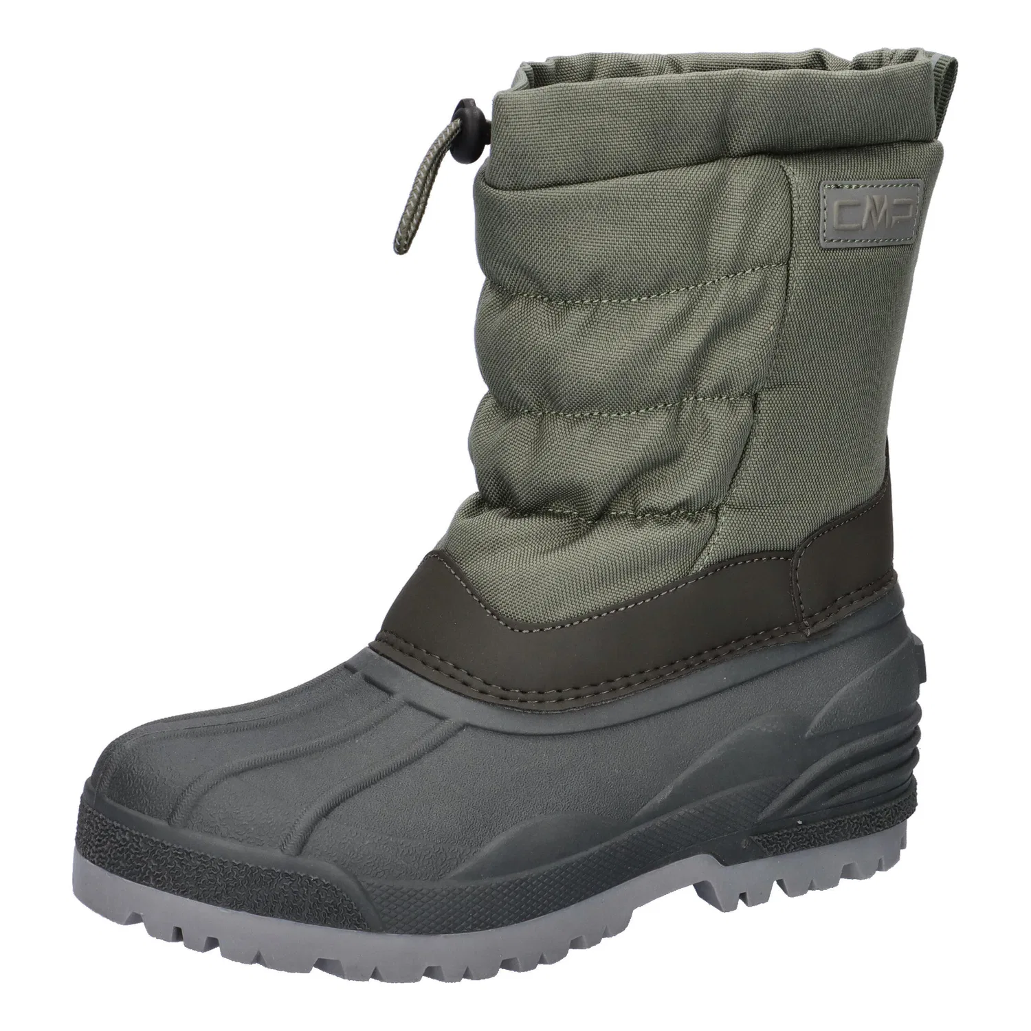 Детские зимние ботинки с высоким голенищем Cmp Kids Hanki 3.0 Snow Boots, Olivgrun Grau Schwarz