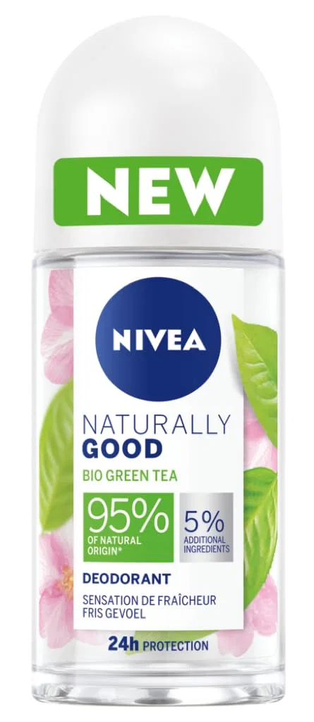 Дезодорант роликовый с органическим зеленым чаем NIVEA, 50 мл