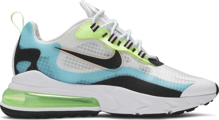 

Кроссовки Nike Air Max 270 React SE 'Oracle Aqua', белый