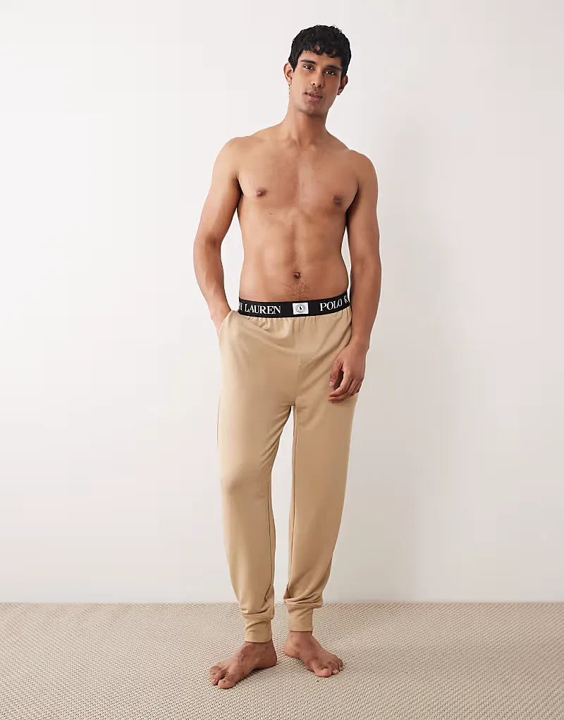 Спортивные брюки-джоггеры Polo Ralph Lauren с логотипом и эмблемой, винтажный хаки