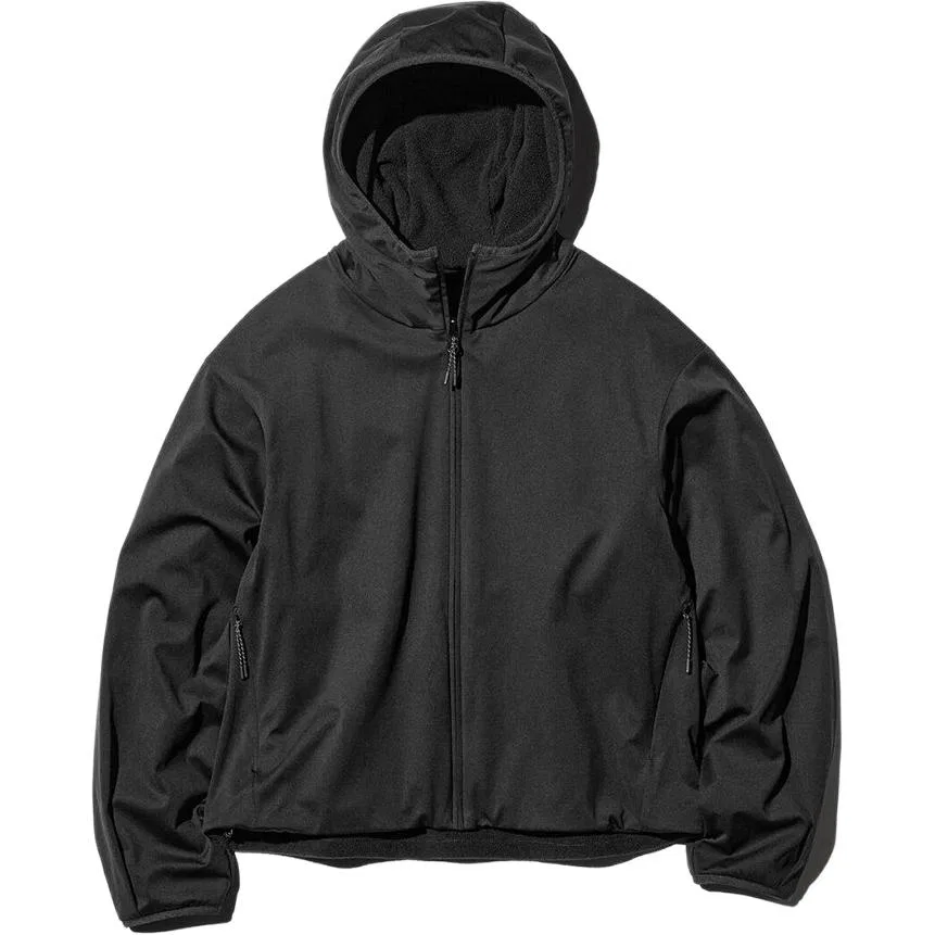 Женская куртка с капюшоном, Black, UNIQLO