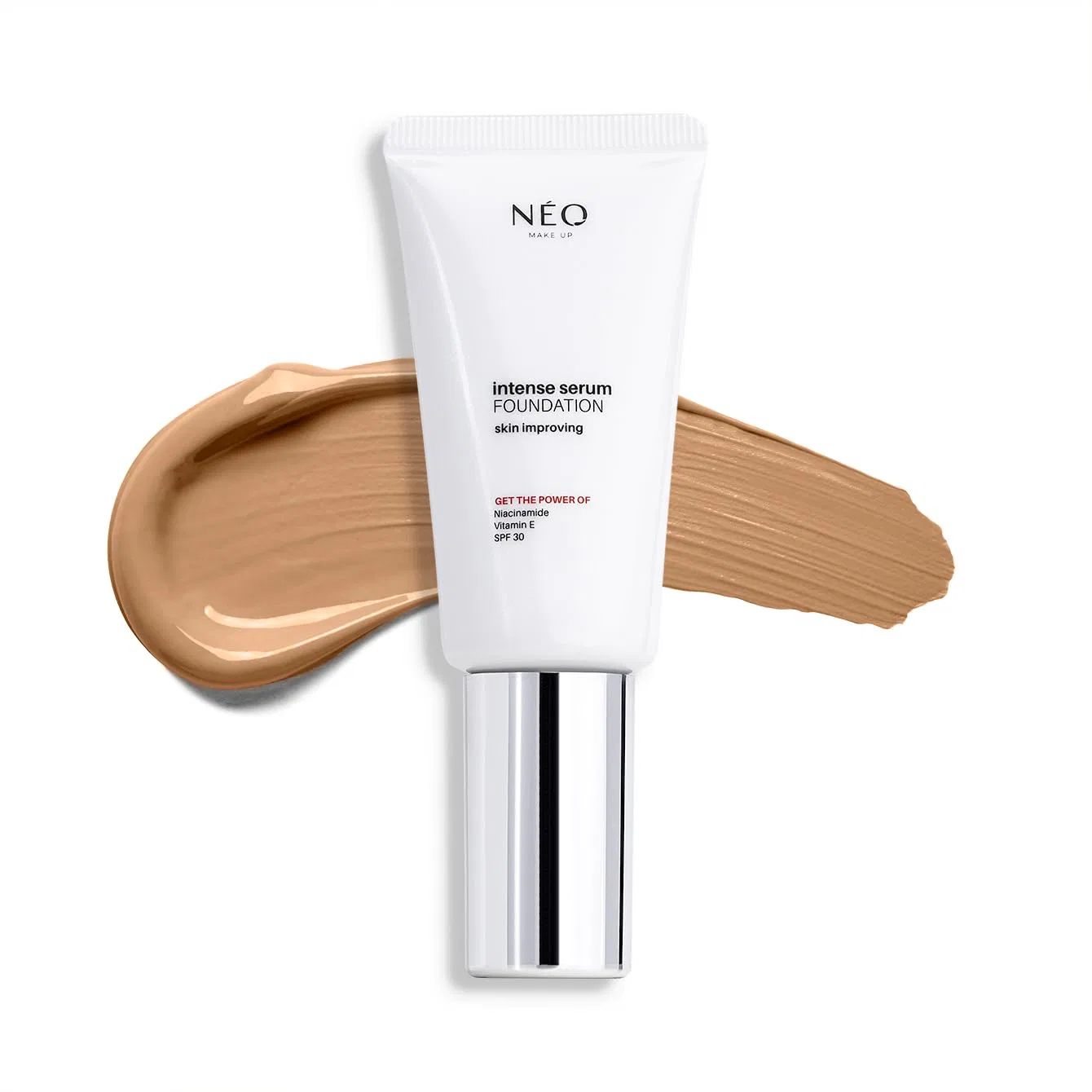 Сыворотка Neo Make Up — Основа для макияжа «Intense Serum Satin Foundation» SPF , оттенок 06 Caramel, от Néo Up