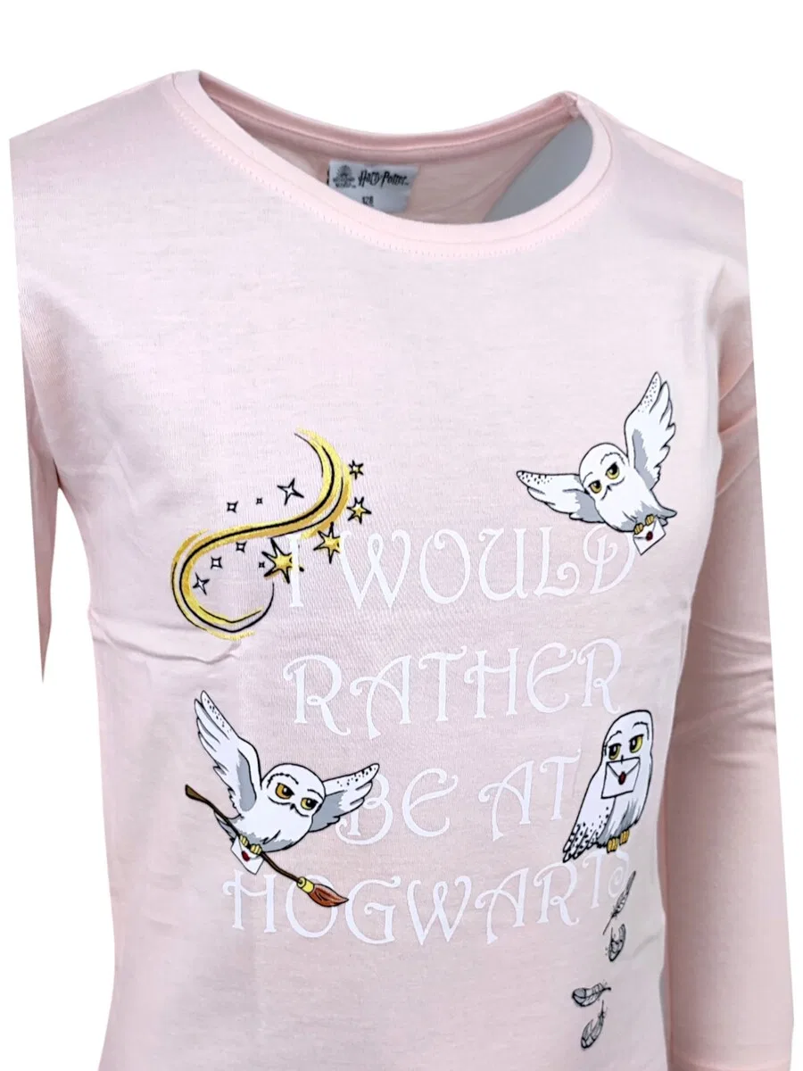 Футболка «Гарри Поттер» Harry Potter Langarmshirt розового цвета — фото 3