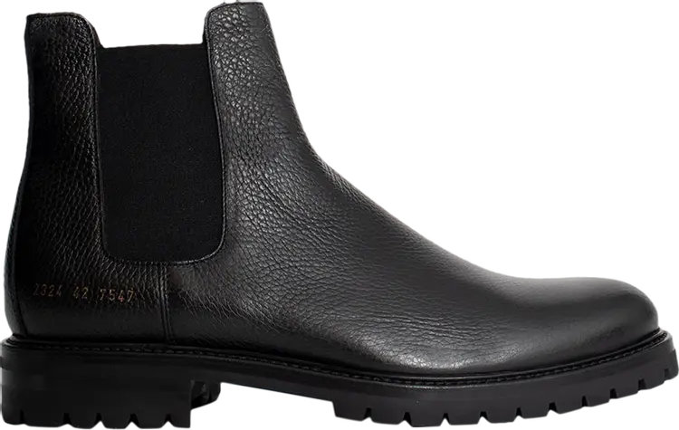 

Ботинки Common Projects Winter Chelsea Boot Black, черный