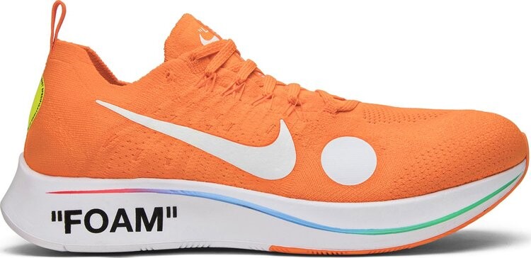 

Кроссовки Nike Off-White x Zoom Fly Mercurial Flyknit 'Total Orange', оранжевый