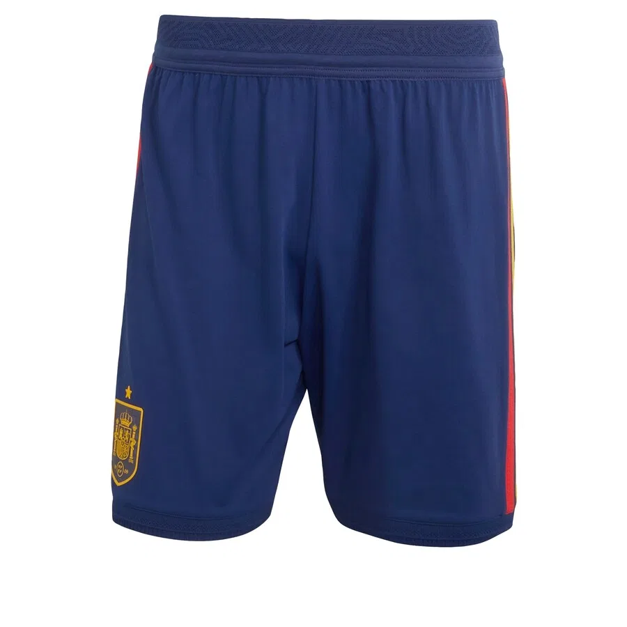 Спортивные шорты ADIDAS PERFORMANCE Regular Workout Pants 'Spain 26 Home Authentic' темно-синего цвета