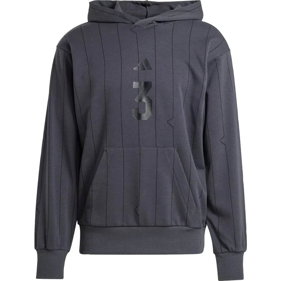 Спортивный свитшот с капюшоном Seasonal Essentials US Sport adidas, Серый — фото 3