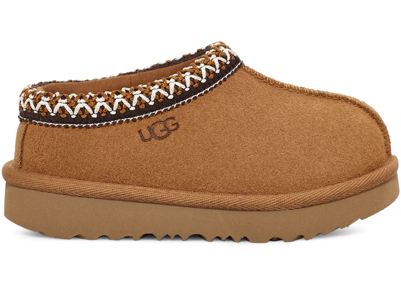 Детские тапочки с мехом UGG Tasman II UGG, Chestnut
