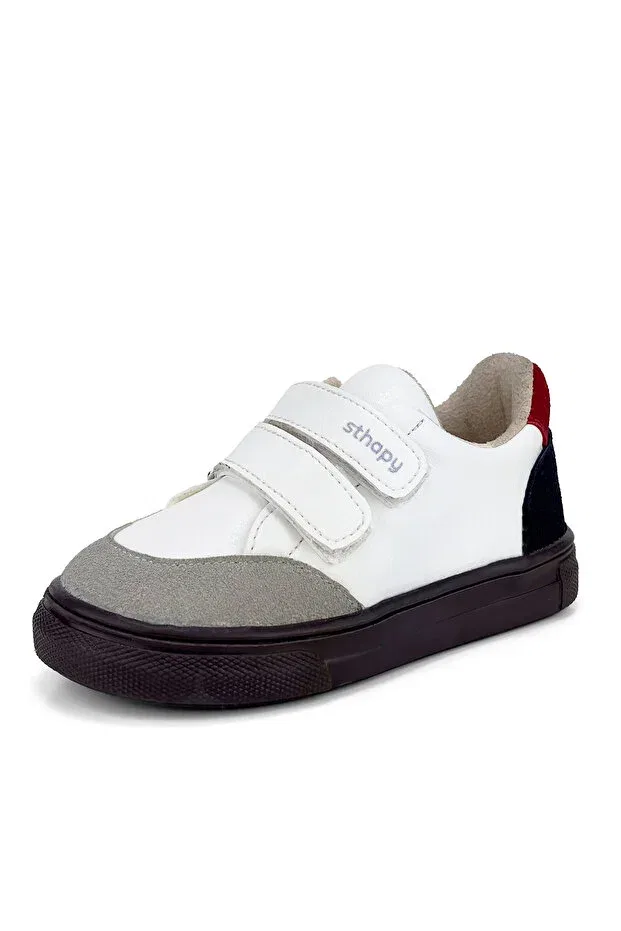Детские кроссовки для девочек ортопедические Sthapy, White — фото 3