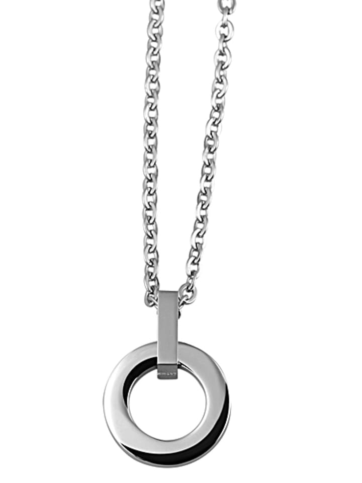 

Adeliás Женское колье - цепочка-якорь из нержавеющей стали, 65 см, серебро