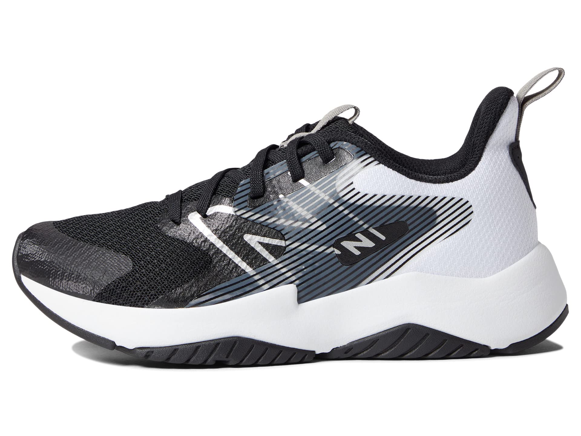Кроссовки New Balance Kids Rave Run v2, черный/белый — фото 4