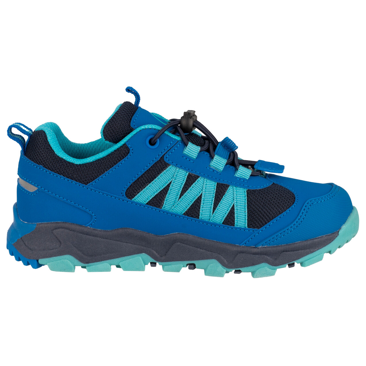 

Мультиспортивная обувь Trollkids Kid's Tronfjell Hiker Low, цвет Cobalt Blue/Dusky Turquoise/Dark Navy