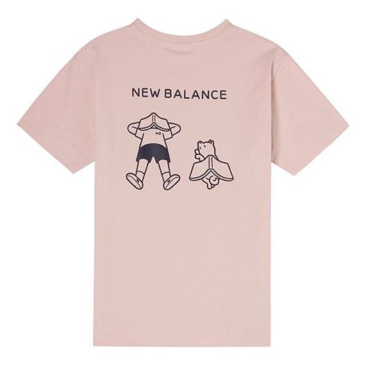 

Футболка New Balance x Noritake Unisex Round-neck Pink, розовый