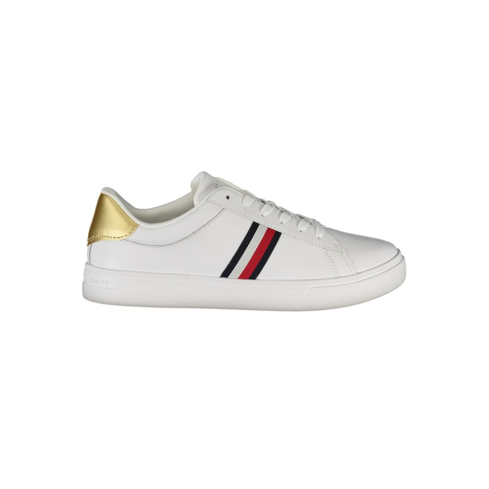 

Белые кожаные женские кроссовки Tommy Hilfiger