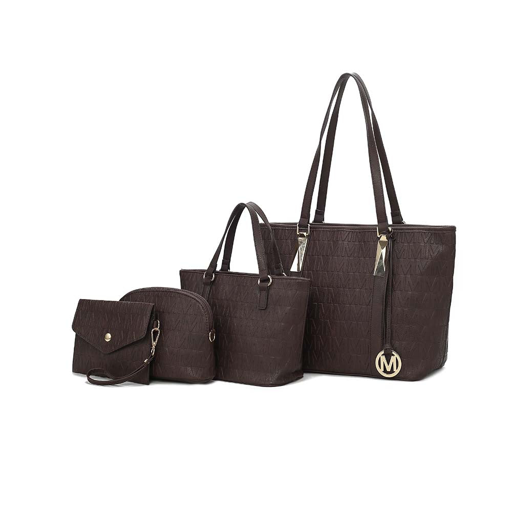 

Сумка-тоут Arya Signature, мини-сумка, чехол и браслет от Mia K MKF Collection By Mia K., цвет chocolate, Коричневый, Сумка-тоут Arya Signature, мини-сумка, чехол и браслет от Mia K MKF Collection By Mia K., цвет chocolate