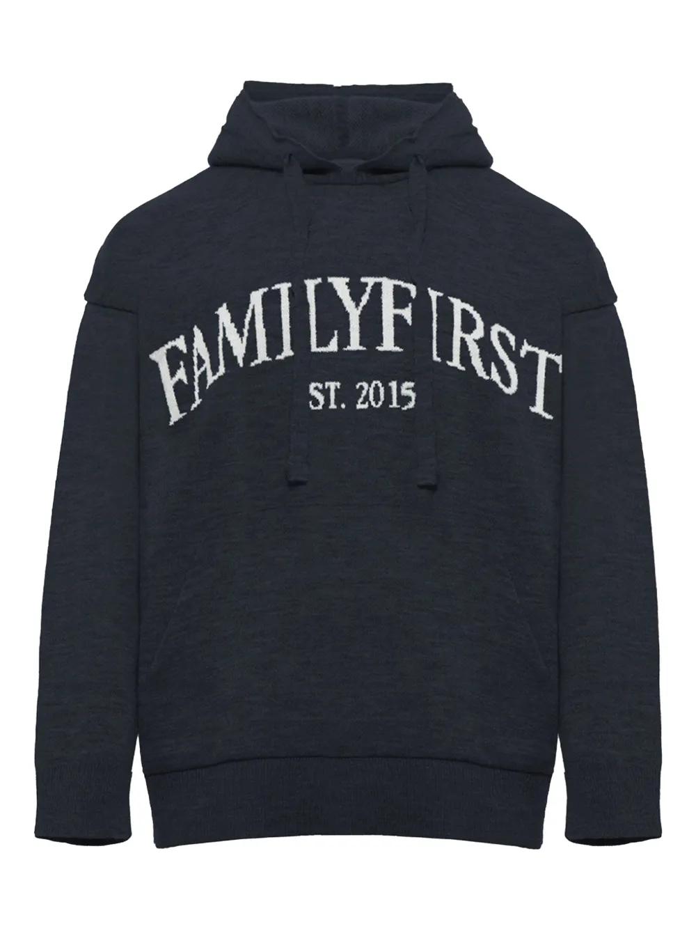 

Толстовка с вышитым логотипом Family First, синий