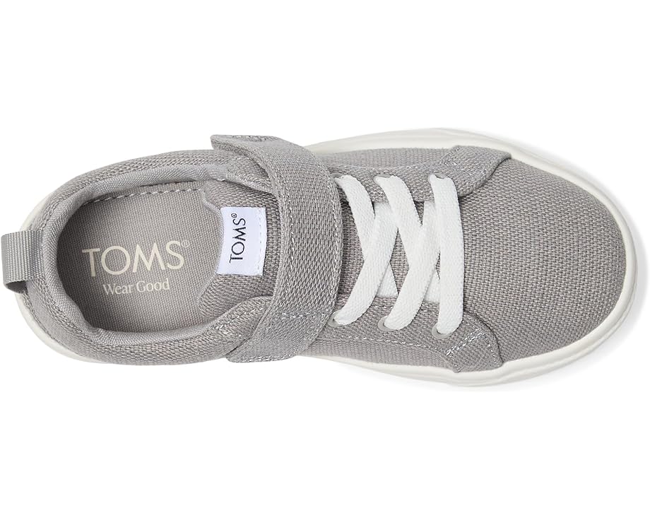 Детские кроссовки Toms Cruz Lace-Up (Little Kid/Big Kid) TOMS Kids, Grey — фото 2