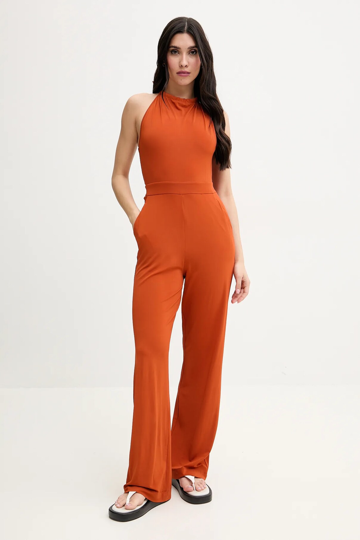 

Пляжный комбинезон Max Mara Beachwear, оранжевый