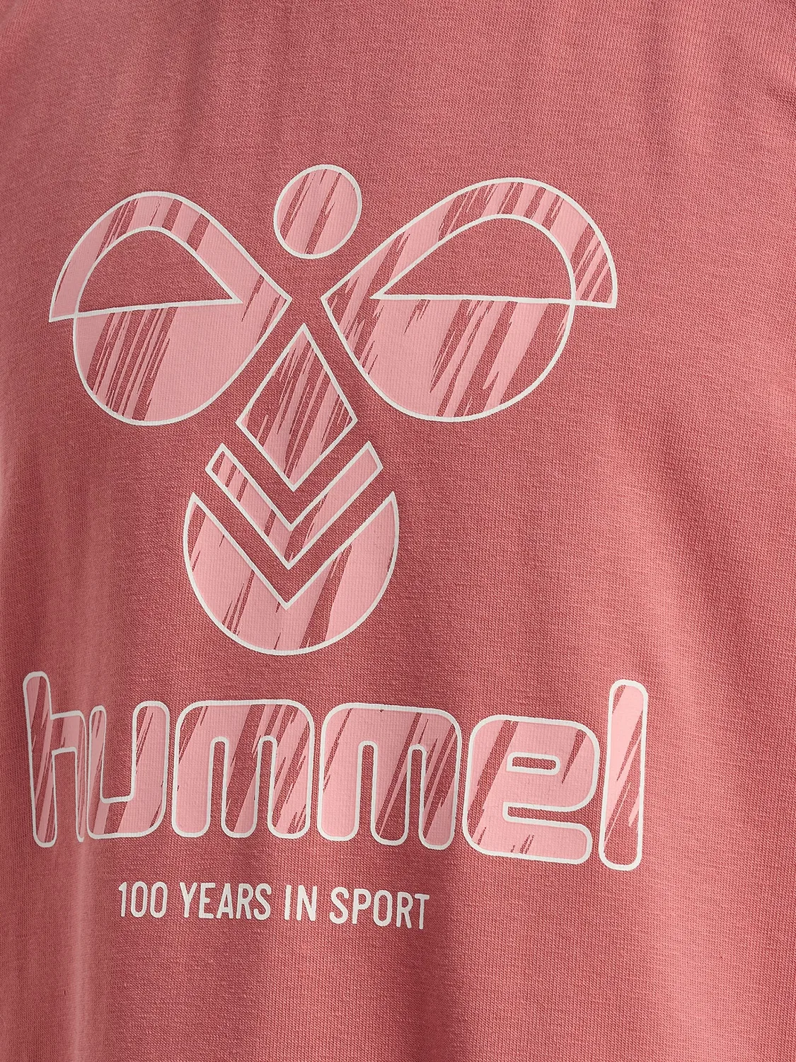 Платье из органического хлопка Hummel, canyon rose — фото 3