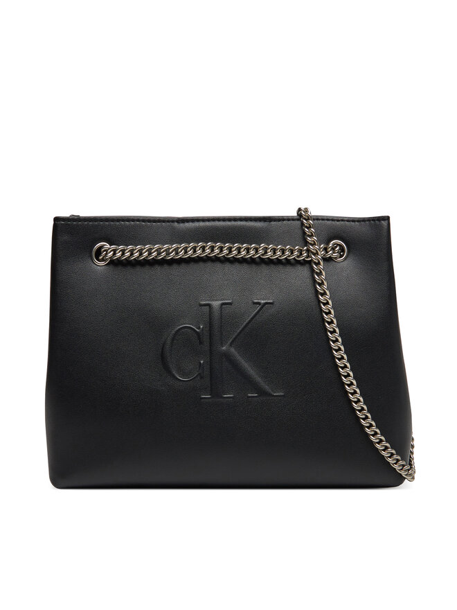 

Сумочка Sculpted Chain Shoulder Bag LV04K3163G Calvin Klein Jeans, черный