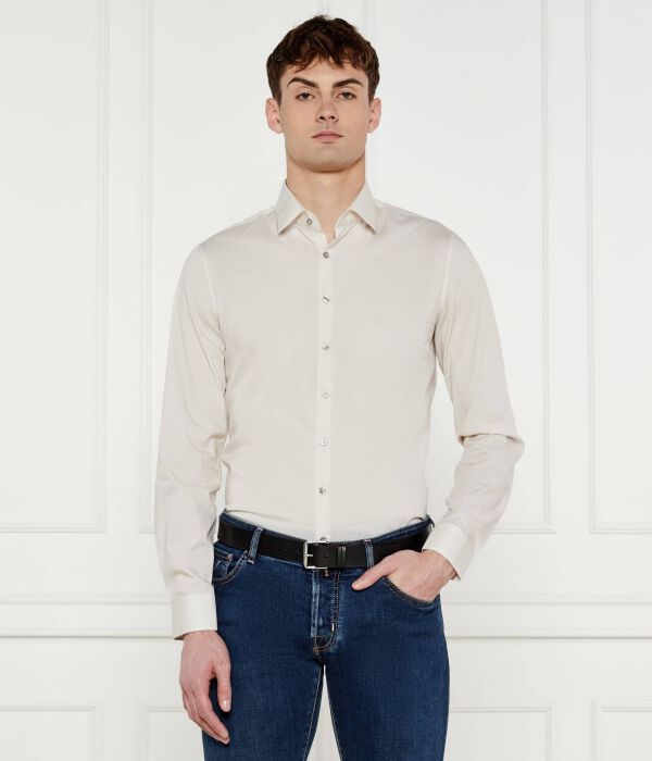 

Рубашка Slim fit Calvin Klein, желтый