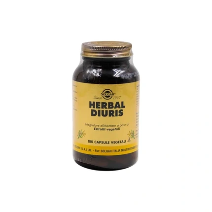 

Диетическая добавка Herbal Diuris 100 капсул Solgar