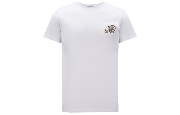 

Футболка мужская белая Moncler, белый