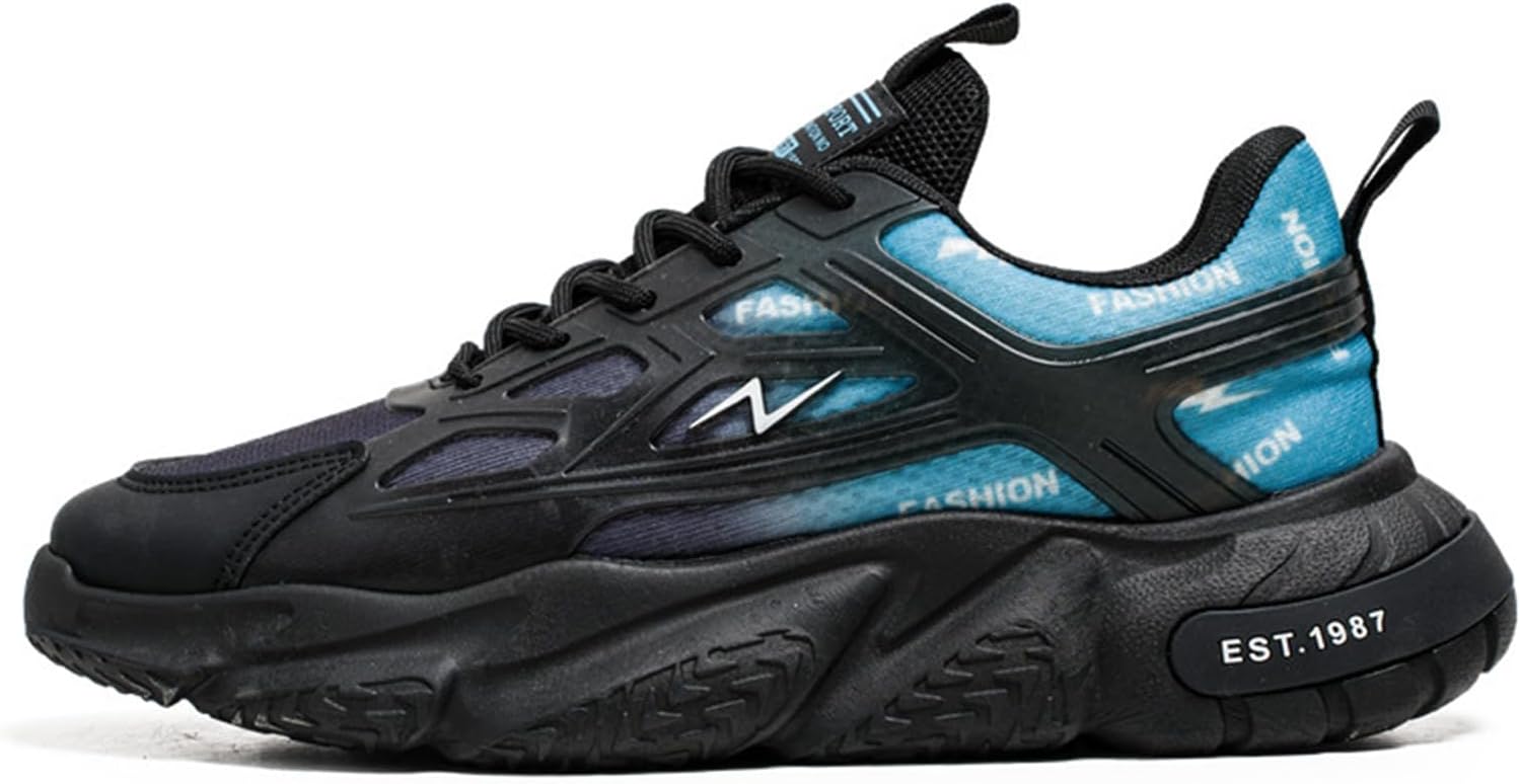 

Мужские дорожные кроссовки GSIGUL, легкие прогулочные кроссовки, амортизирующие мужские кроссовки, спортивно-повседневная обувь для мужчин, синий