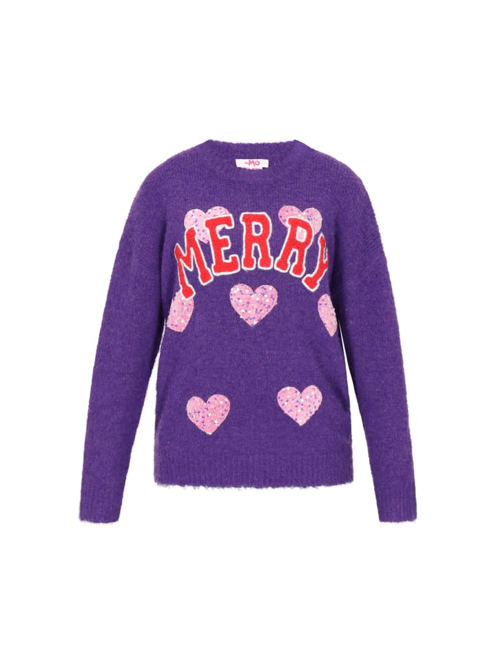 

MyMo Женский свитер фиолетового цвета