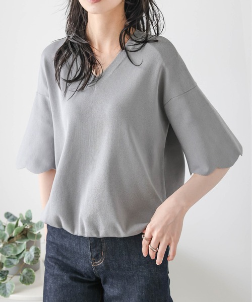 

Футболка, крой оверсайз, бренд AMELY, цвет серый