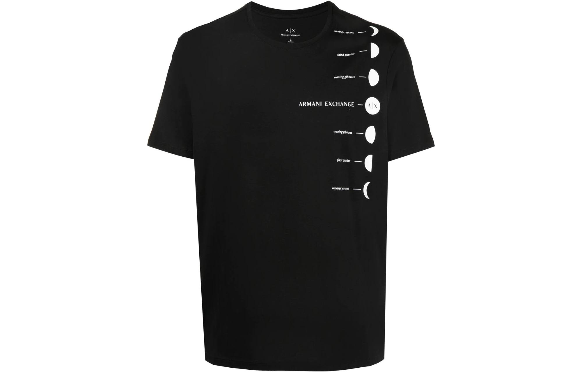 

Футболка мужская черная ARMANI EXCHANGE