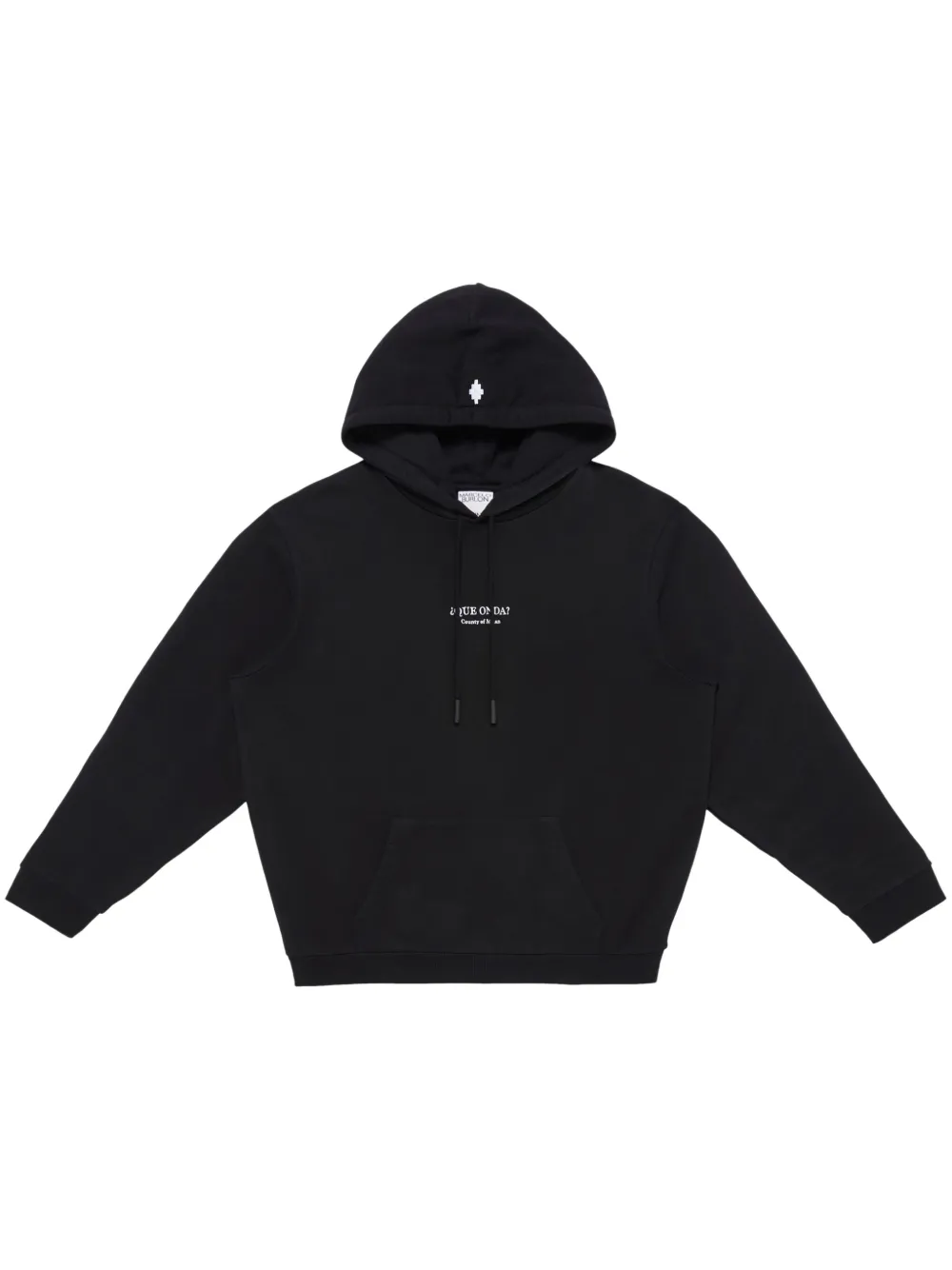 

Худи Que Onda Marcelo Burlon County of Milan, черный