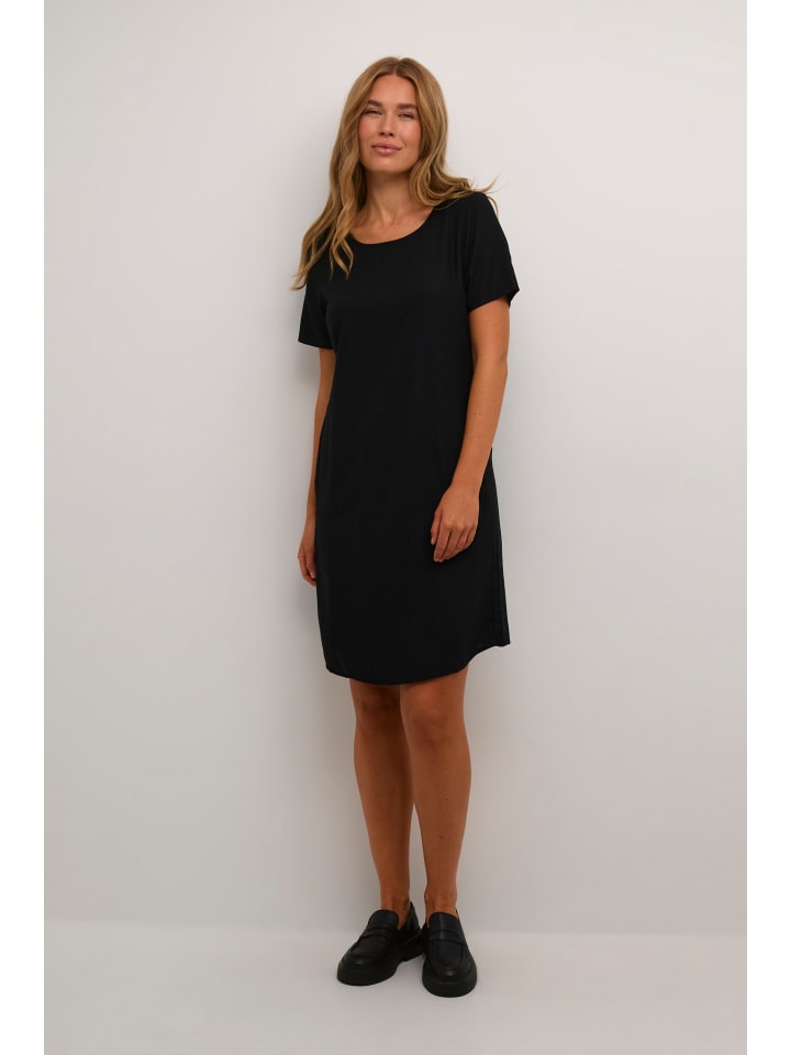 

Платье до колена Kaffe, глубокий черный