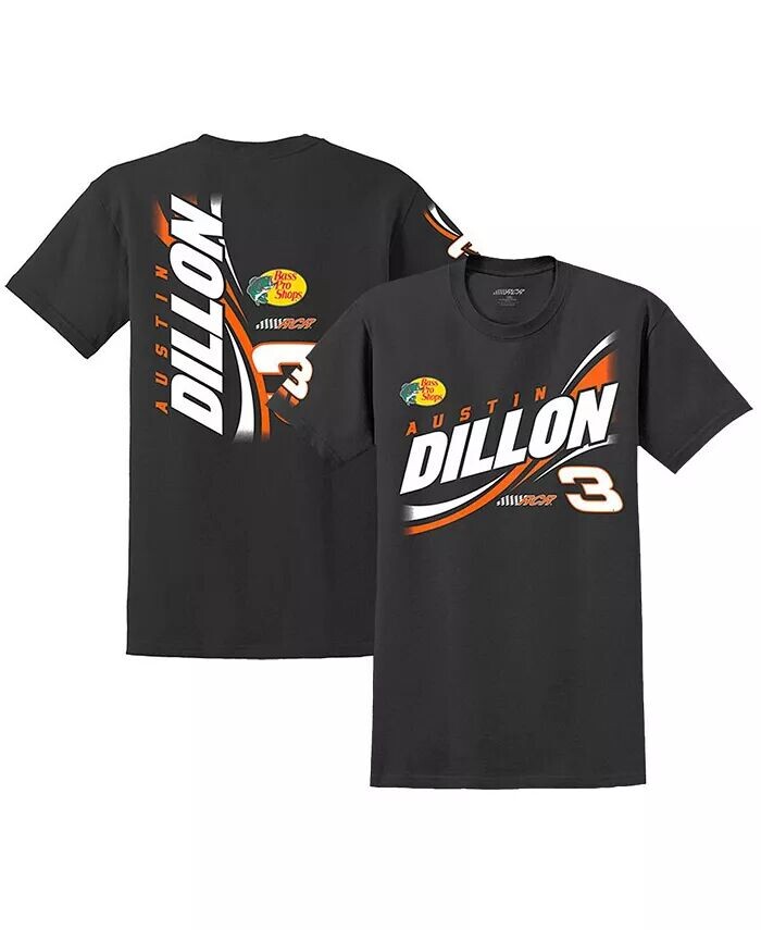 

Мужская черная футболка Austin Dillon Lifestyle Richard Childress Racing Team Collection