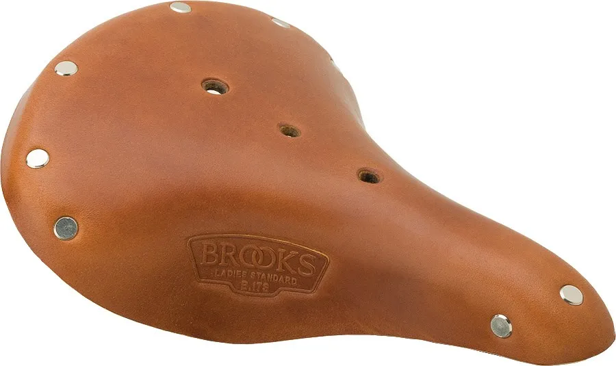

B17 Короткое седло женское Brooks England, Honey