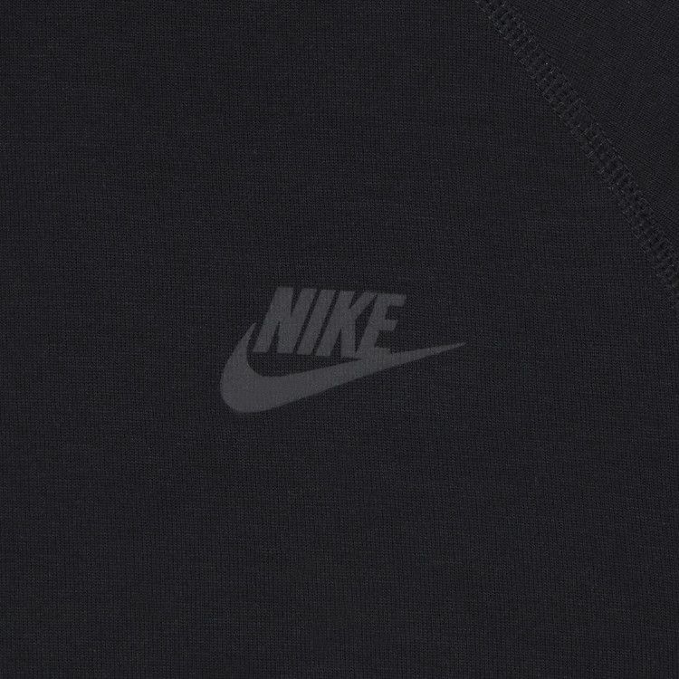 Худи Nike Sportswear Tech Fleece Hoodie, Black/Black — фото 3
