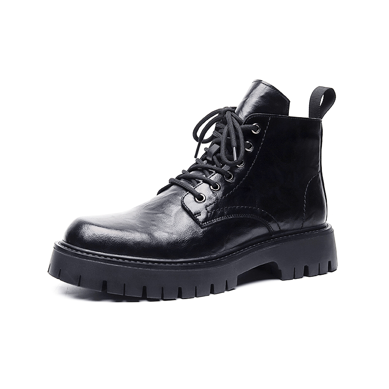 

Poitulas Короткие мужские ботинки Martin, черные