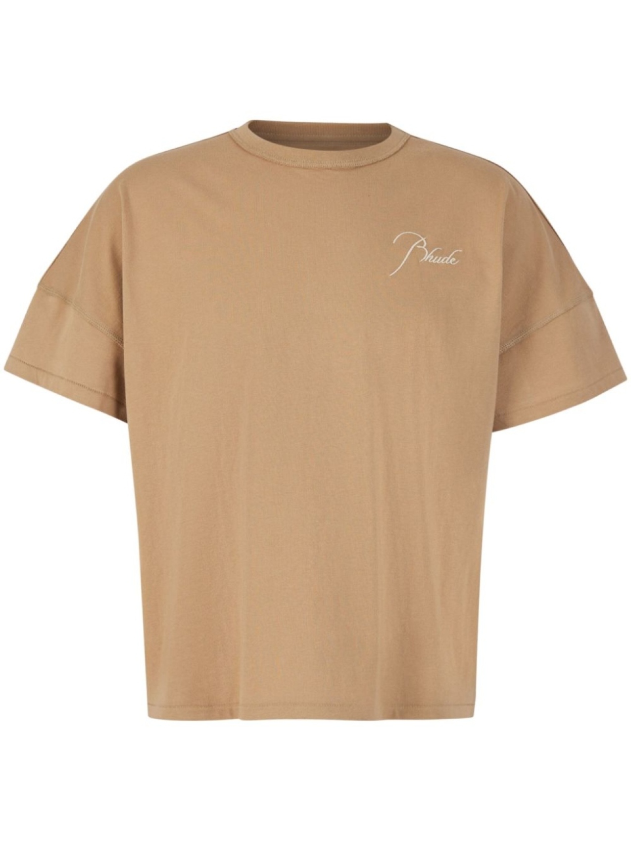 

RHUDE футболка с логотипом, нейтральный цвет