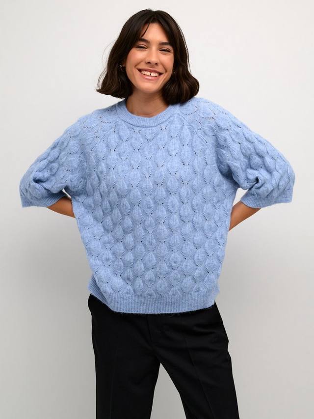 

Джемпер из смеси шерсти malene KAFFE, цвет Vista Blue Melange