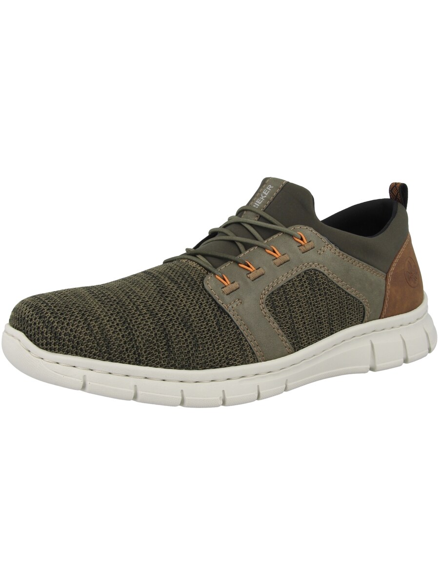 

Тапочки Rieker, цвет Khaki/Pastel green