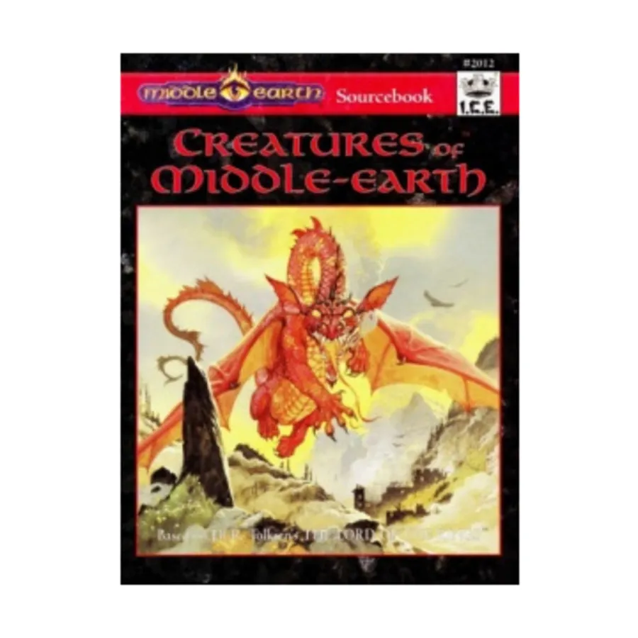 

Creatures of Middle-Earth, Middle-Earth Role Playing (MERP) (2nd Edition), мягкая обложка